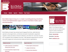 Tablet Screenshot of bortz.com